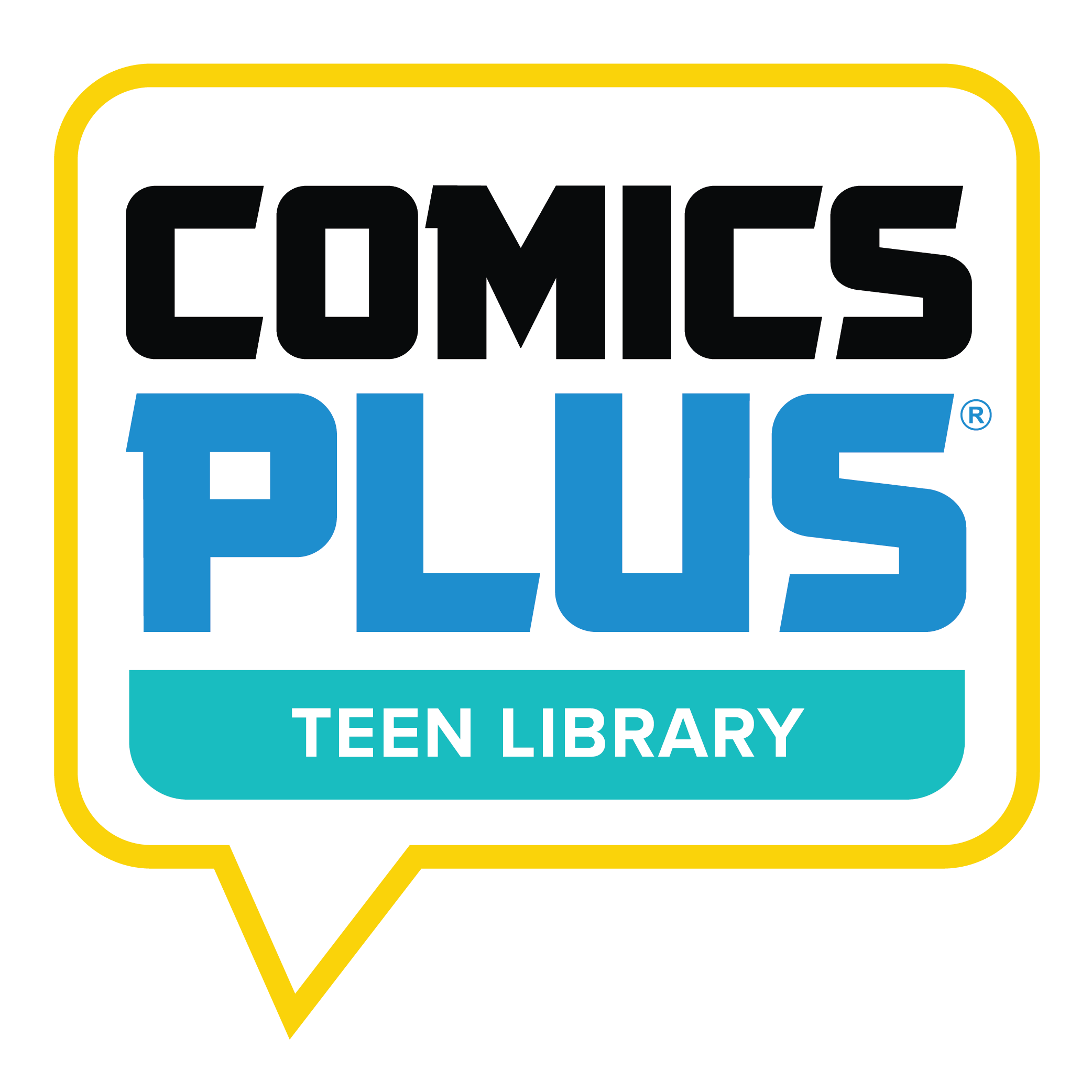 Logo for Comics Plus Teen Collection