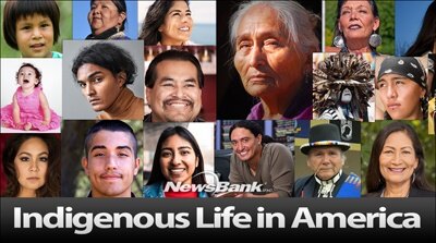 Logo for Indiginous Life in America