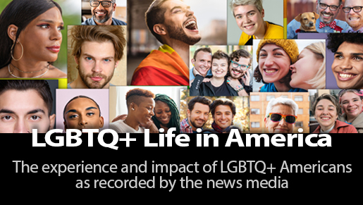 Logo for LGBTQ+ Life in America