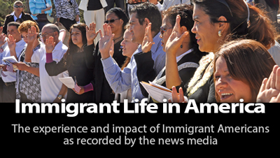 Logo for Immigrant Life in America